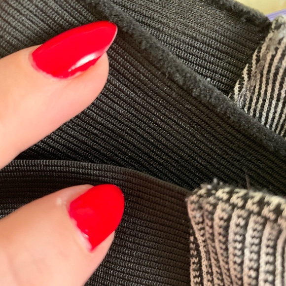 High waist stretchy skinny leg slacks - Picture 3 of 3